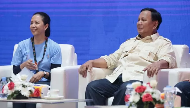 Haru, Prabowo Beri Alat Produksi untuk Para Pengusaha UMKM di Bogor