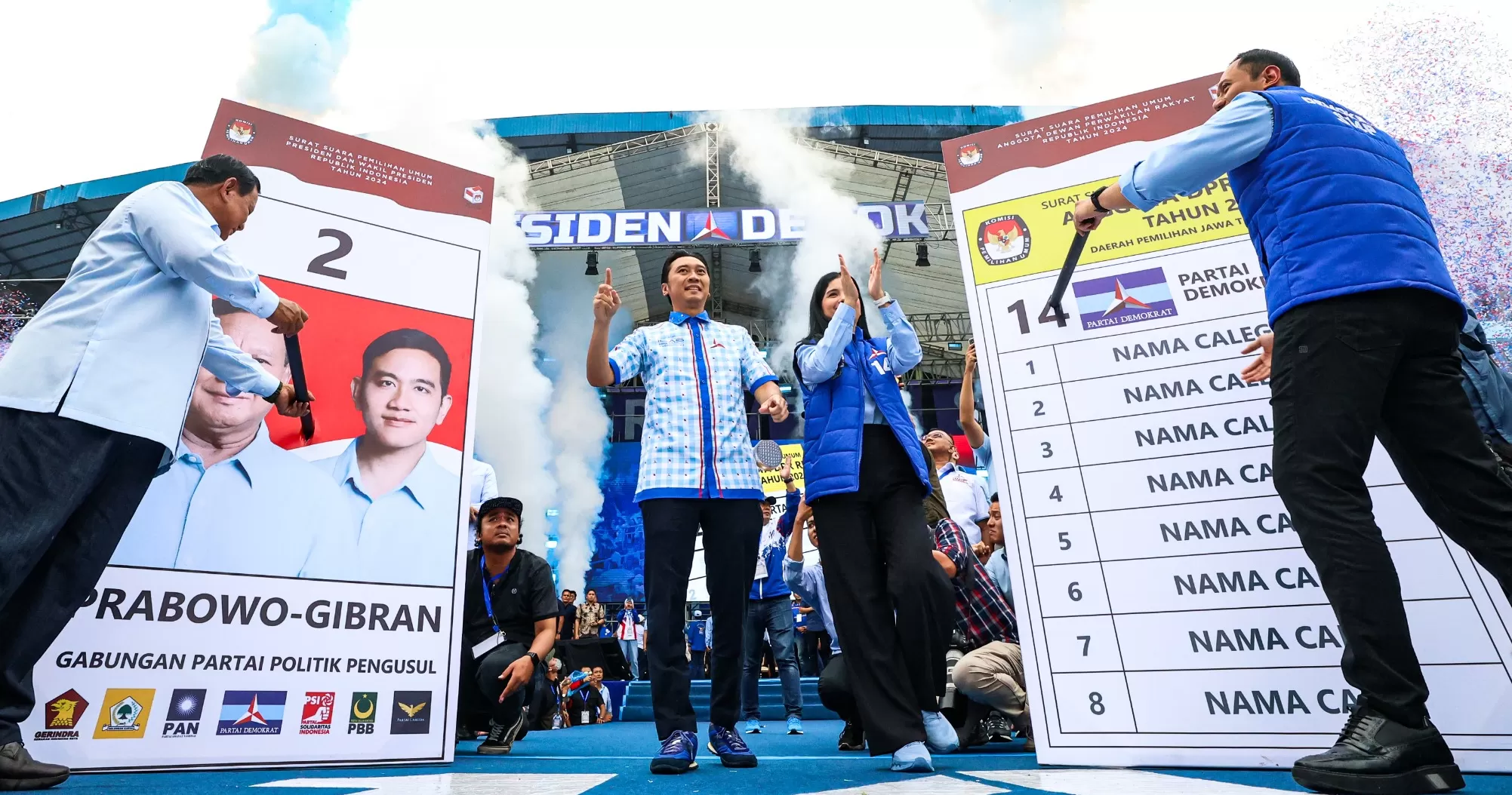 Khofifah Orasi untuk Kemenangan Prabowo Gibran, Warga Diminta Nyoblos ke TPS