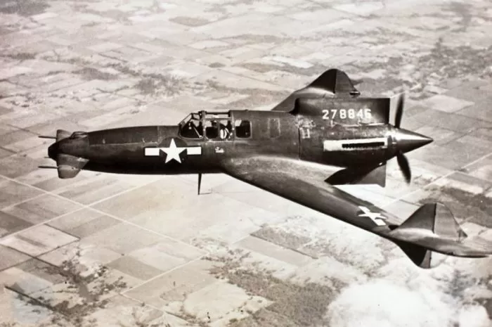 XP-55 Ascender, Pesawat Tempur Amerika Era Perang Dunia 2 Desain Unik yang Ternyata Mengecewakan