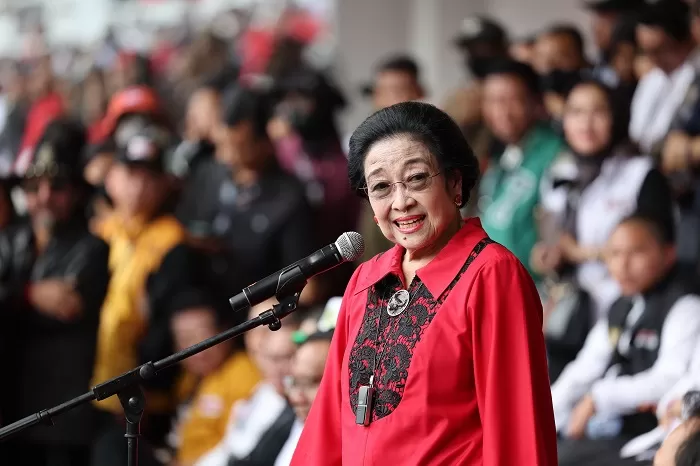 Megawati Orasi di Kampanye Ganjar-Mahfud,  Sindir  Aparat yang Intimidasi Rakyat